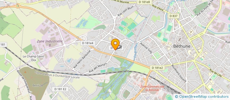 localisation de l'entreprise VGS à ANNEZIN