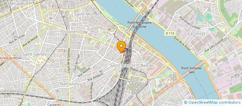 localisation de l'entreprise VGS INFRA FOODS  BORDEAUX