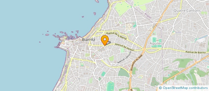 localisation de l'entreprise VGTIA à BIARRITZ