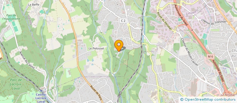 localisation de l'entreprise VH 32  DARDILLY