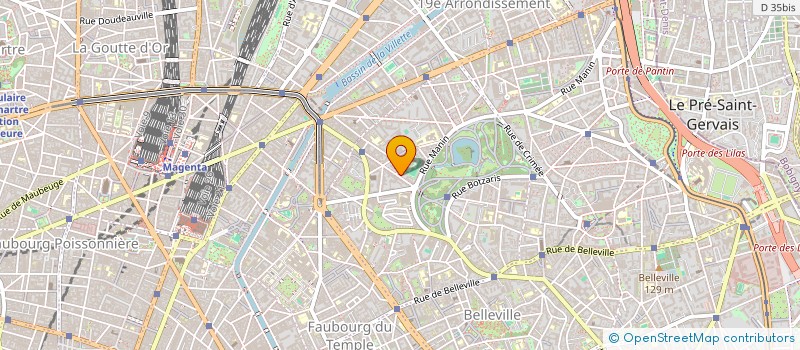 localisation de l'entreprise VH BUSINESS  PARIS