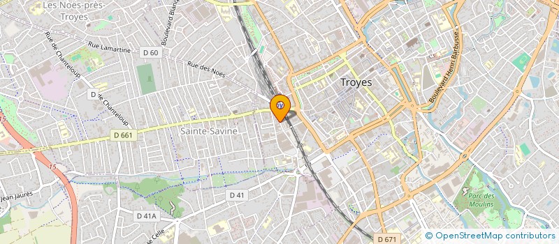 localisation de l'entreprise VH CONSULTING à TROYES