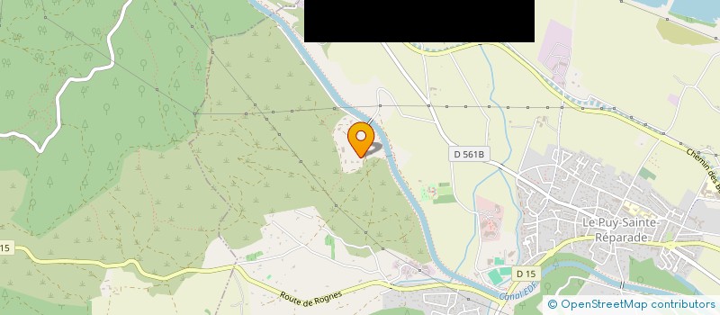 localisation de l'entreprise VH HOLDING  LE PUY-SAINTE-REPARADE