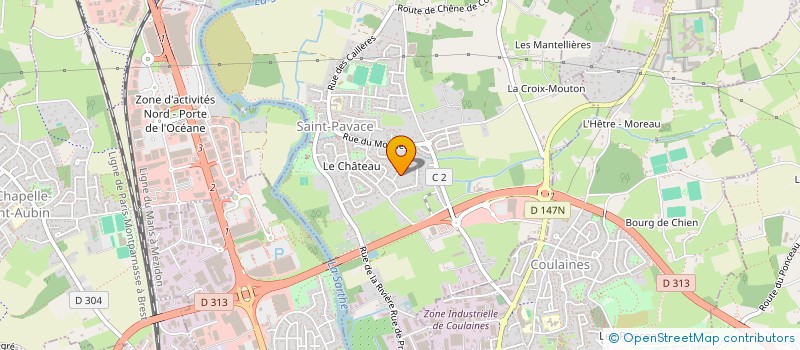 localisation de l'entreprise VH PROPRETE  SAINT-PAVACE