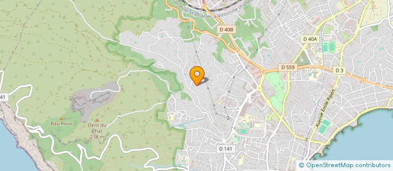 localisation de l'entreprise VH QUATREVINGTREIZE HOLD1  LA CIOTAT