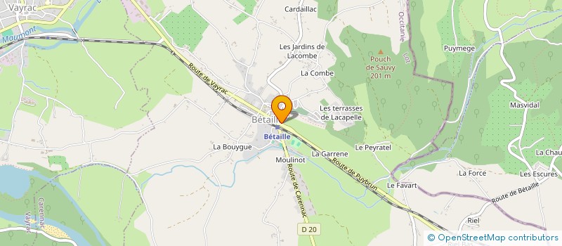 localisation de l'entreprise VH SOLUTIONS à BETAILLE