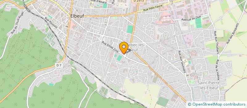 localisation de l'entreprise VH SYSTEMS  CAUDEBEC-LES-ELBEUF