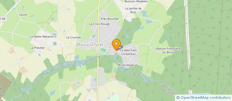 localisation de l'entreprise VHANICE à BOUZY-LA-FORET