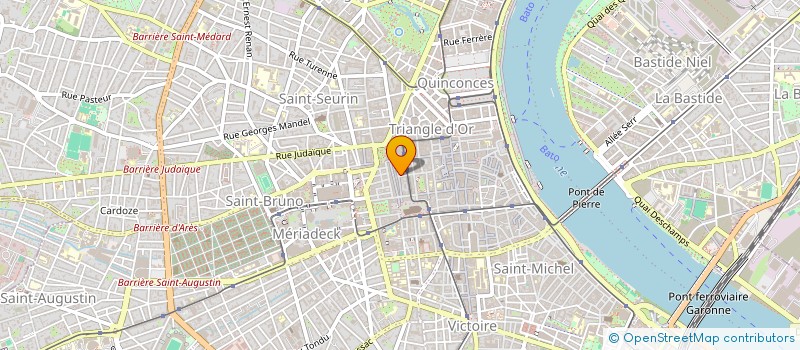 localisation de l'entreprise VHC CONSEILS  BORDEAUX