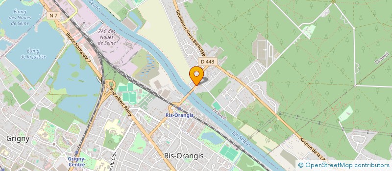 localisation de l'entreprise VHC SERVICES à DRAVEIL