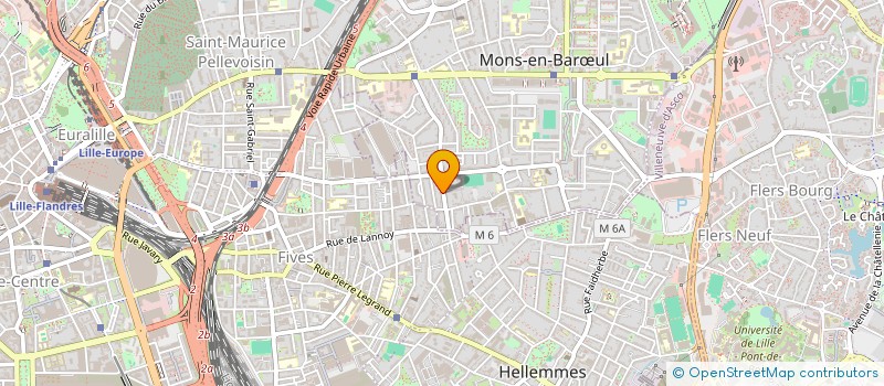 localisation de l'entreprise VHD ELECTRICITE  MONS-EN-BARUL