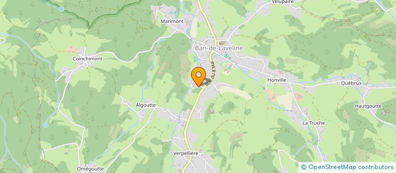 localisation de l'entreprise VHD RENOVATION  BAN-DE-LAVELINE