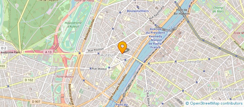 localisation de l'entreprise VHDLB&CO  PARIS