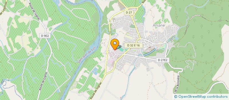 localisation de l'entreprise VHERNESS  ANIANE