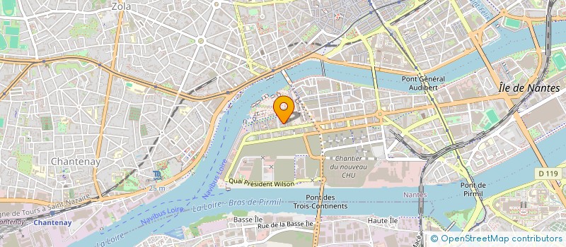localisation de l'entreprise VHG  NANTES