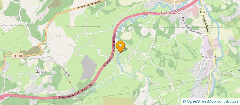 localisation de l'entreprise VHG HOLDING à URRUGNE