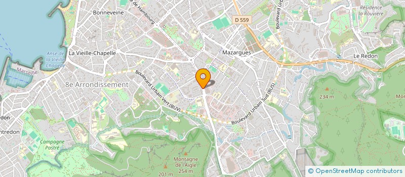 localisation de l'entreprise VHI CIOCCA à MARSEILLE