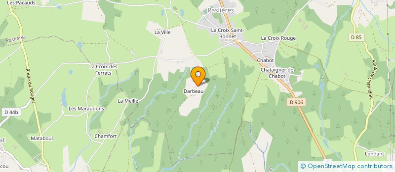 localisation de l'entreprise VHM INVEST  PASLIERES