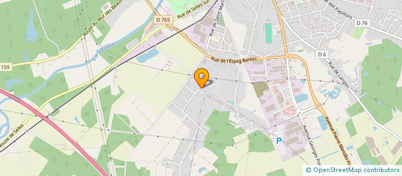 localisation de l'entreprise VHM SOLUTIONS  PRUNIERS-EN-SOLOGNE