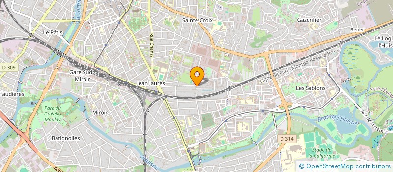 localisation de l'entreprise VHOJ  LE MANS