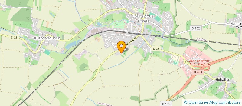 localisation de l'entreprise VHORIZON  SOULTZ-SOUS-FORETS