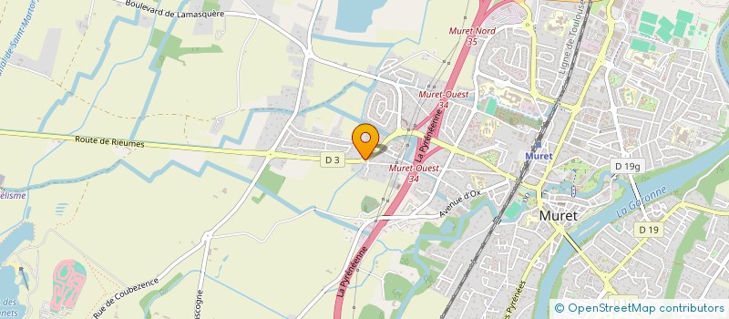 localisation de l'entreprise VHP COMPANY  MURET