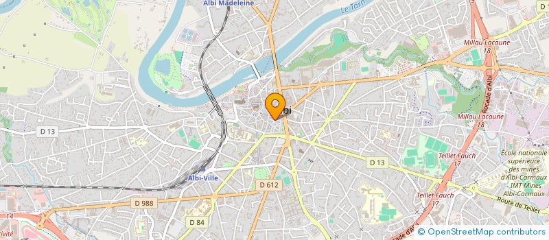 localisation de l'entreprise VHP'S à ALBI