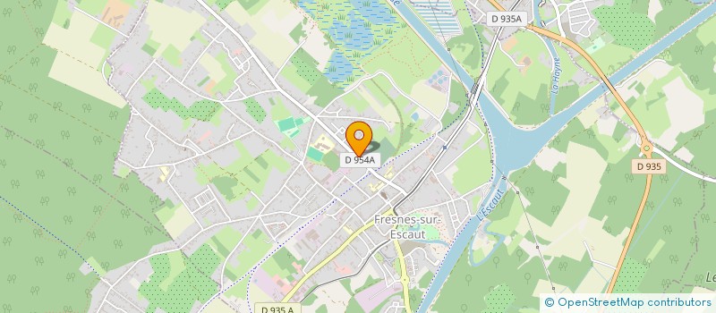 localisation de l'entreprise VHS MEDIA  FRESNES-SUR-ESCAUT