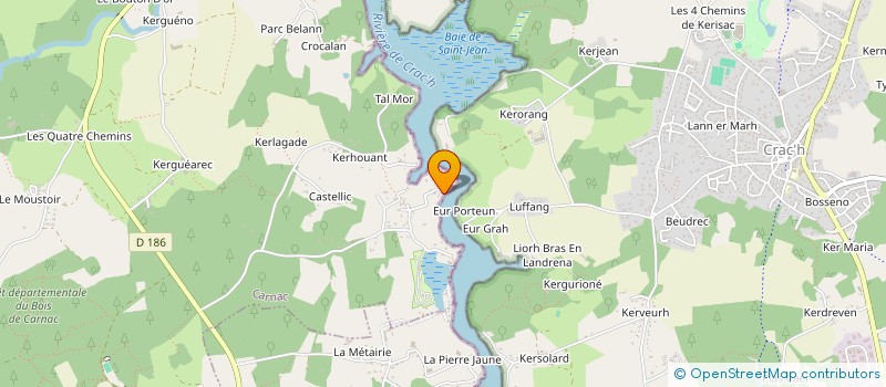 localisation de l'entreprise VHSM  CARNAC