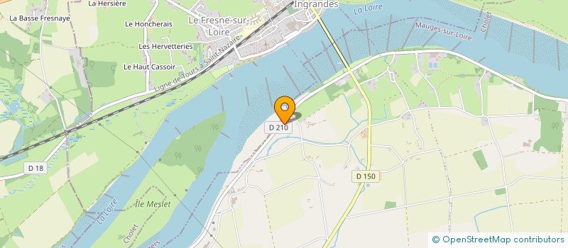 localisation de l'entreprise VHVM CONSEILS  MAUGES-SUR-LOIRE