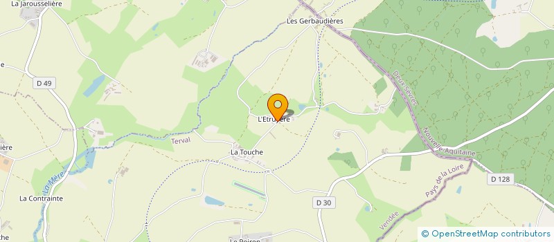 localisation de l'entreprise VI&BE à TERVAL