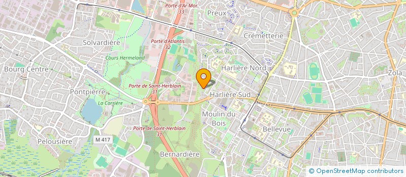 localisation de l'entreprise VI CONSULTING à SAINT-HERBLAIN