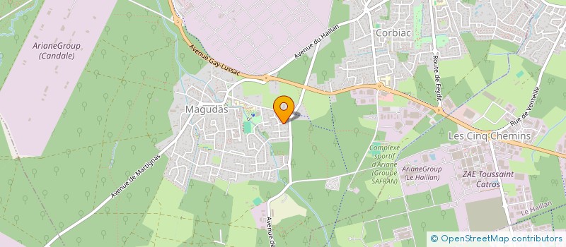 localisation de l'entreprise VI.TAL DESIGN  SAINT-MEDARD-EN-JALLES