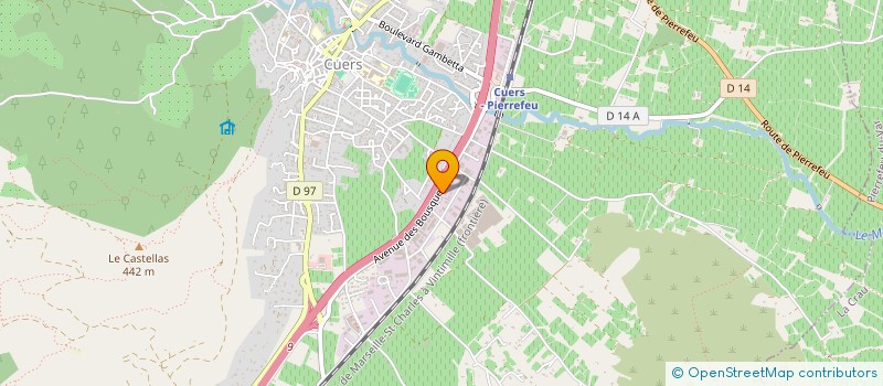 localisation de l'entreprise VI-VA BATIMENT ET SERVICES à CUERS