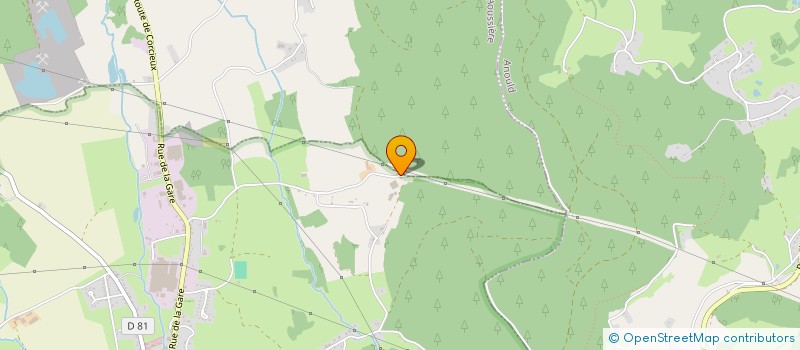 localisation de l'entreprise VI VALORISATION AGREGATS à CORCIEUX