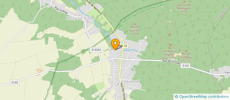 localisation de l'entreprise VI2A  LE VAUDOUE