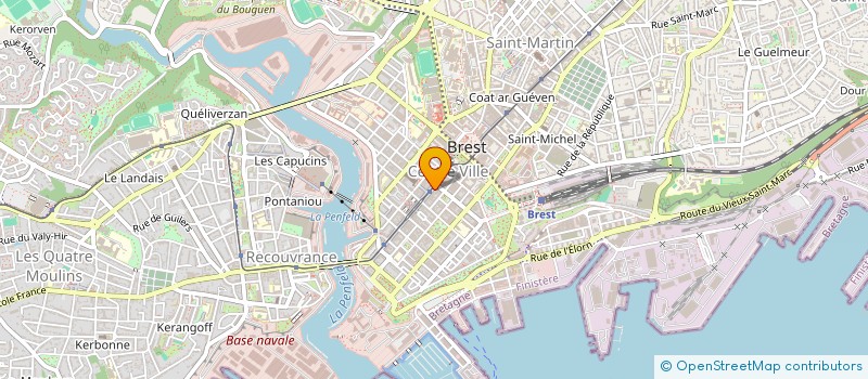 localisation de l'entreprise VI2L  BREST