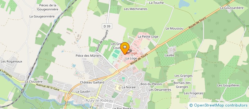 localisation de l'entreprise VIA à AZAY-LE-RIDEAU