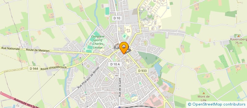 localisation de l'entreprise VIA à BAILLEUL