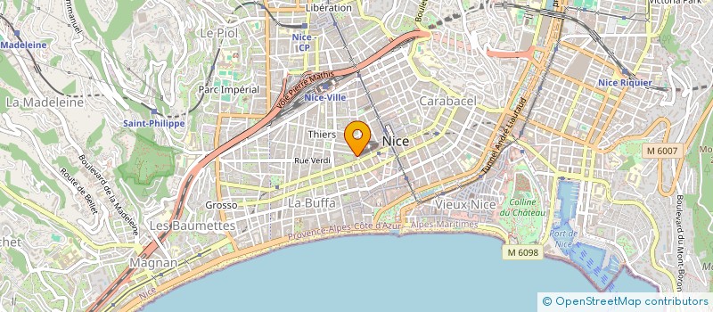 localisation de l'entreprise VIA AURELIA  NICE