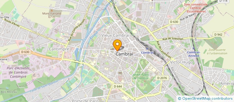 localisation de l'entreprise VIA AUTOMOBILE CAMBRAI à CAMBRAI