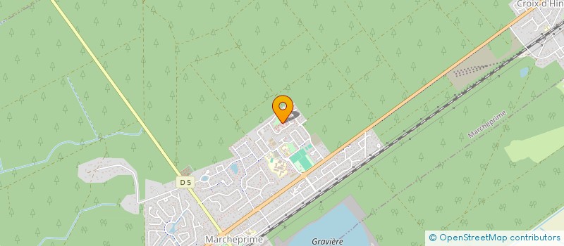 localisation de l'entreprise VIA BACUM  BIGANOS