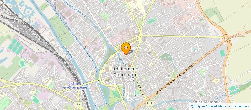 localisation de l'entreprise VIA-BAYEN  CHALONS-EN-CHAMPAGNE