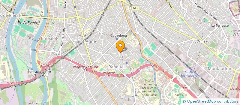 localisation de l'entreprise VIA BRACHY  TOULOUSE