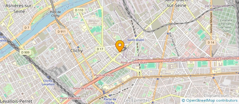 localisation de l'entreprise VIA CLICHY à CLICHY