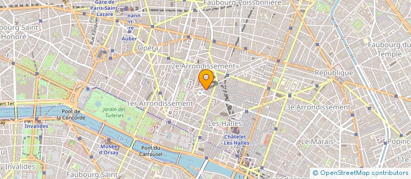 localisation de l'entreprise VIA CONFINE à PARIS
