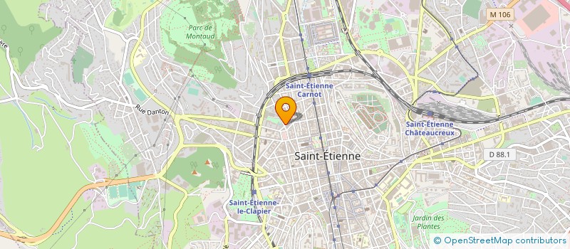 localisation de l'entreprise VIA CONFORT à SAINT-ETIENNE