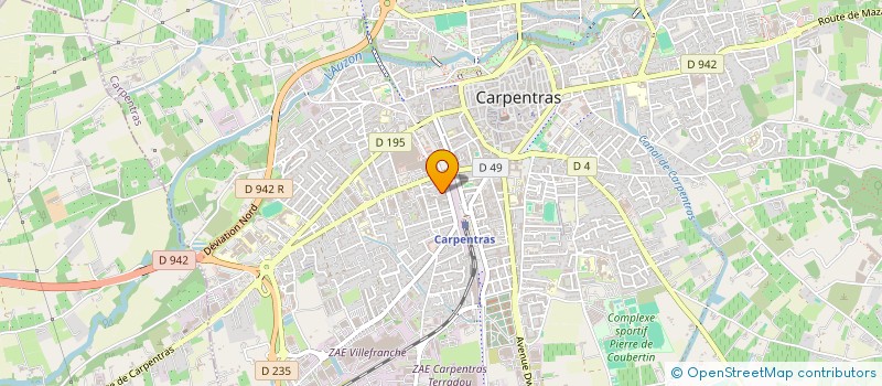 localisation de l'entreprise VIA CUBA  CARPENTRAS