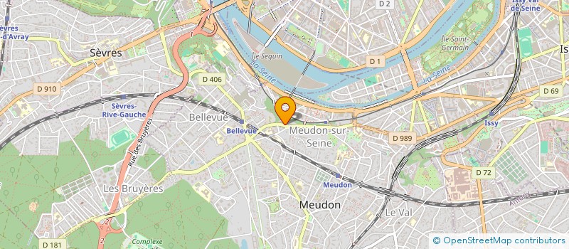 localisation de l'entreprise VIA CUSTODUM  MEUDON