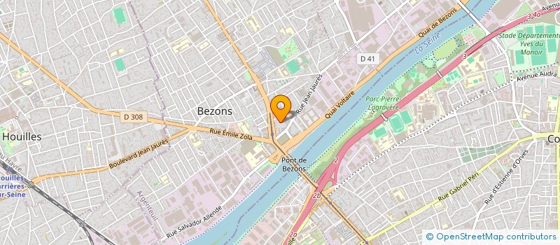 localisation de l'entreprise VIA DESMOULINS à BEZONS